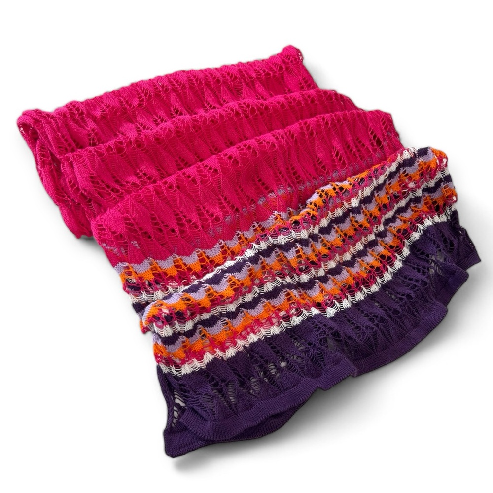 Missoni Scarf - Colourful & Lacey